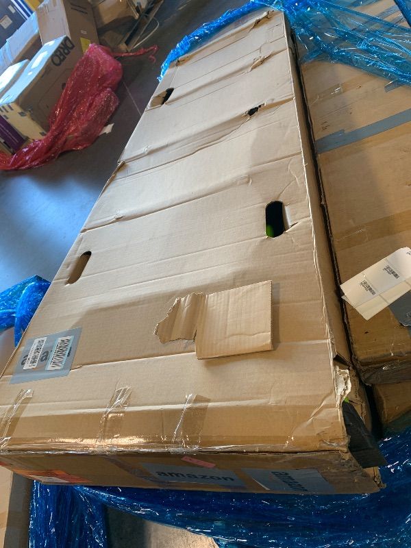 Photo 1 of ***AS IS FINAL SALE NO RETURNS - Mixed items Pallet
Pamapic Farmhouse Kitchen Pantry Cabinet - 71" Tall Wooden Storage Cabinets with 2 Barn Doors, Versatile Storage Cabinet with Shelves & Drawers for Dining Room, Bathroom,White
Novilla King Bed Frame and 