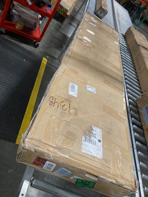 Photo 1 of ***AS IS FINAL SALE NO RETURNS - Mixed items Pallet
Pamapic Farmhouse Kitchen Pantry Cabinet - 71" Tall Wooden Storage Cabinets with 2 Barn Doors, Versatile Storage Cabinet with Shelves & Drawers for Dining Room, Bathroom,White
Novilla King Bed Frame and 