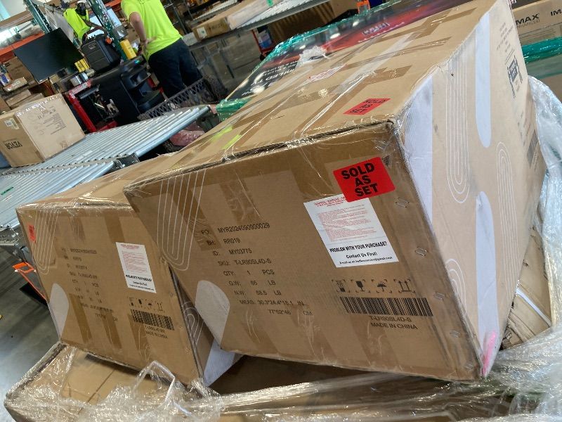 Photo 1 of ***AS IS FINAL SALE NO RETURNS - Mixed items Pallet
TETOTE 48 x 36 Bathroom LED Mirror Brushed Nickel Metal Frame Frontlit & Backlit Vanity Mirror Stepless Dimmable Anti-Fog 3 Colors White/Warm/Natural Light up Vanity Wall-Mounted
Storkcraft Brookside 6-D