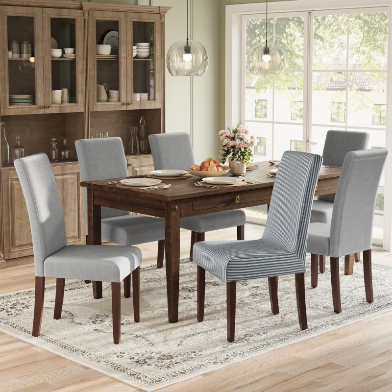 Photo 1 of ***AS IS FINAL SALE NO RETURNS - PARTIAL SETS - Mixed items Pallet
VASAGLE Dining Chairs Set of 6, Parsons Chairs with Removable Fabric Cover, High Back, for Dining Room Kitchen, Thick Seat, 22.8 x 18.9 x 39.4 Inches, Dove Gray UKDC152G16
Rough Country 2 