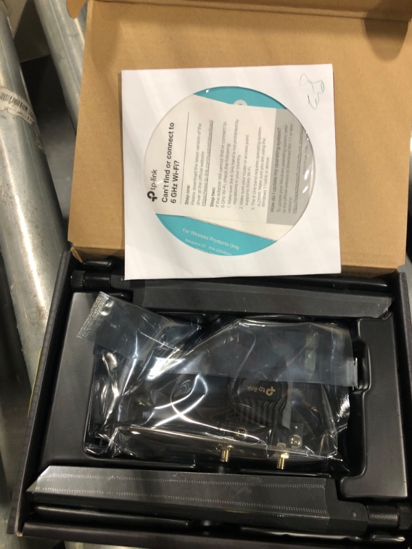 Photo 1 of TP-Link WiFi 6E Intel AX210 AXE5400 PCIe WiFi Card for Desktop PC - (Archer TXE72E), Bluetooth 5.3, WPA3, 802.11ax Tri Band Wireless Adapter with MU-MIMO, OFDMA, Ultra-Low Latency, for Windows 10,11