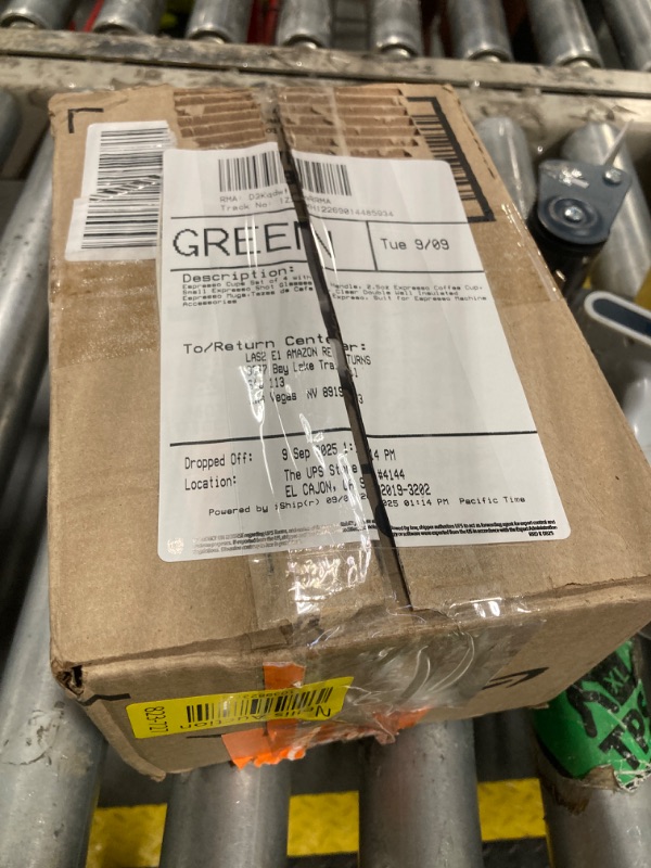 Photo 1 of ****MISSING ONE****Espresso Cups Set of 4 with Handle, 2.5oz Expresso Coffee Cup, Small Expresso Shot Glasses, Clear Double Wall Insulated Espresso Mugs,Tazas de Cafe Expreso, Suit for Espresso Machine Accessories