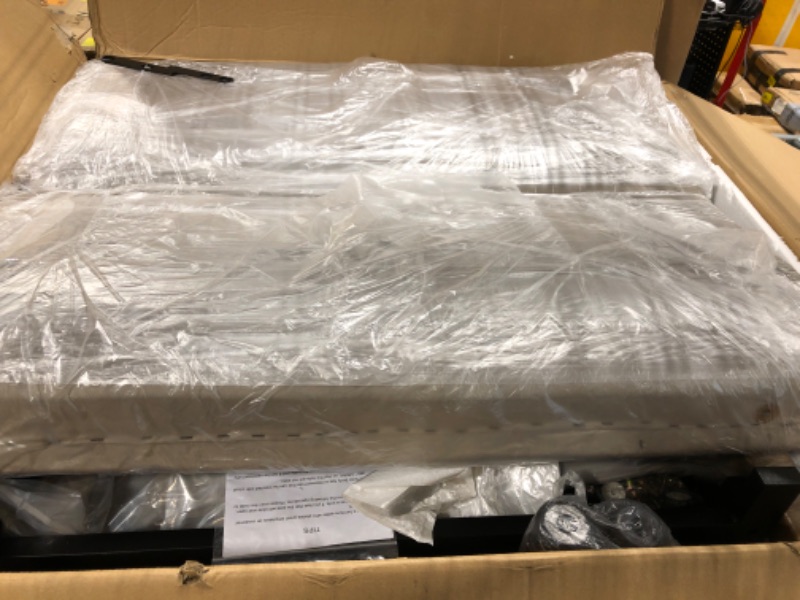 Photo 1 of ***ONLY BOX 1 OF 2*** Queen Size Convertible Sleeper Sofa Couch Bed, 3 in 1 Oversized Cloud Loveseat Pull Out Couch Bed w/Thickness Cushions, 73.2" Love Seat Lounge Chaise Daybed with Soft Armrest