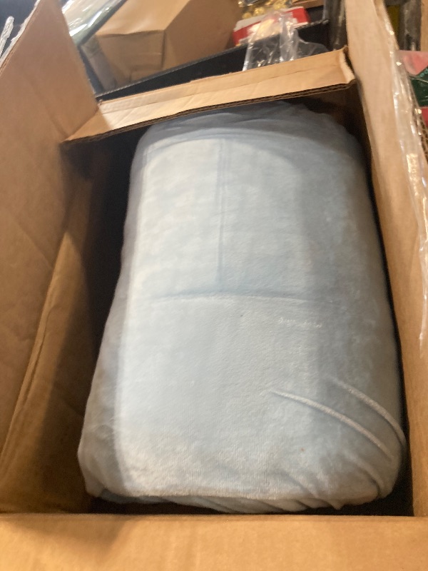 Photo 1 of 1 MIDDLE ONE Body Pillow, Cooling Memory Foam Body Pillows for Adults Sleeping, Long Pillow for Bed, Big Large Firm Full Body Pillow for Side Sleeper, 20x54 Inch, Light Blue
