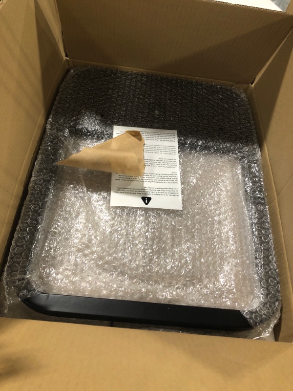 Photo 1 of Kitstorack TV Tray Table, Adjustable Height & Rounded Metal Corners, Snack Table for Couch, Sofa, Bed, Chair, Living Room, C Shaped End Side Table for Eating, Dinner or Laptop, Small Spaces, Gray