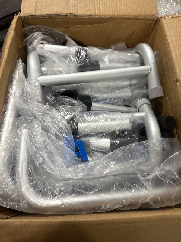 Photo 1 of ***MISSING PIECES***Tub Transfer Bench and Shower Chair with Non Slip Aluminum Body, FSA Eligible, Adjustable Seat Height and Cut Out Access, Holds Weight up to 500 Lbs