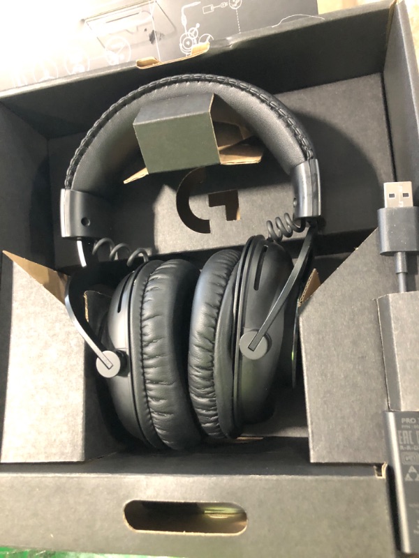 Photo 1 of Logitech G Pro X SE Wired Gaming Headset with Microphone: Detachable Mic, DTS Headphone:X 7.1, Memory Foam Ear Pads, 50 mm Drivers, USB DAC Incl. - Black
