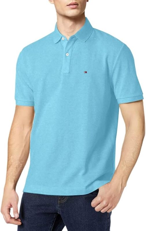 Photo 1 of 
Tommy Hilfiger Men's Short Sleeve Cotton Pique Polo Shirt in Classic Fit