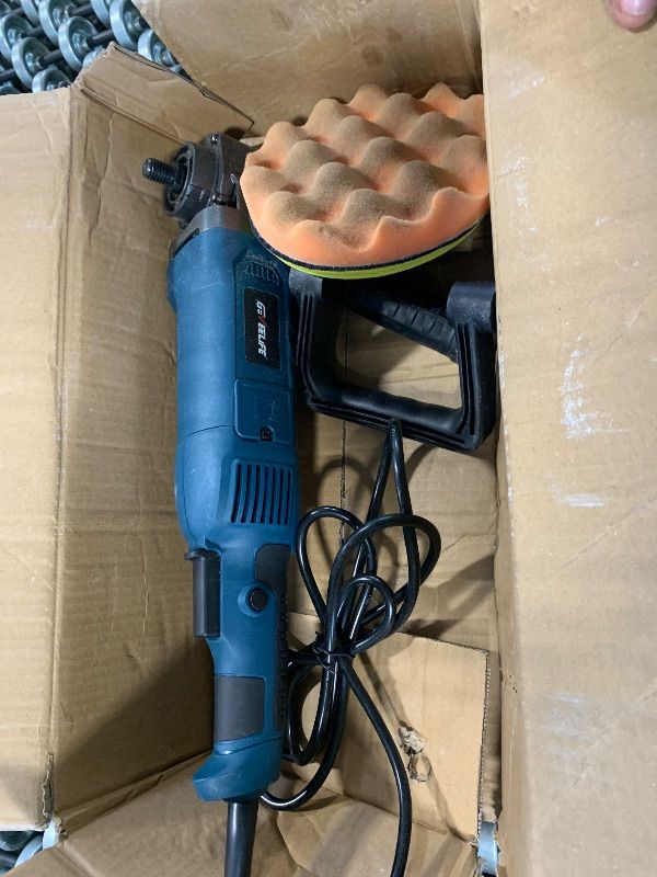 Photo 1 of ***SOLD FOR PARTS***
GEVEELIFE Buffer Polisher, 6 Inch/7 Inch 1600W Rotary Car Buffer Polisher Waxer, 7 Variable Speed 1000-3500 RPM, Detachable Handle for Car, Boat Sanding, Polishing, Waxing