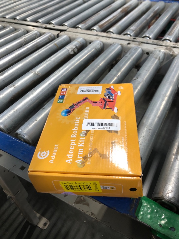 Photo 1 of Gewbot 5-DOF Robotic Arm Kit Compatible with Arduino IDE, STEM Robot Building Kit Programmable DIY Coding STEM Educational 5 Axis Robot Arm with OLED Display Processing Code and Tutorials