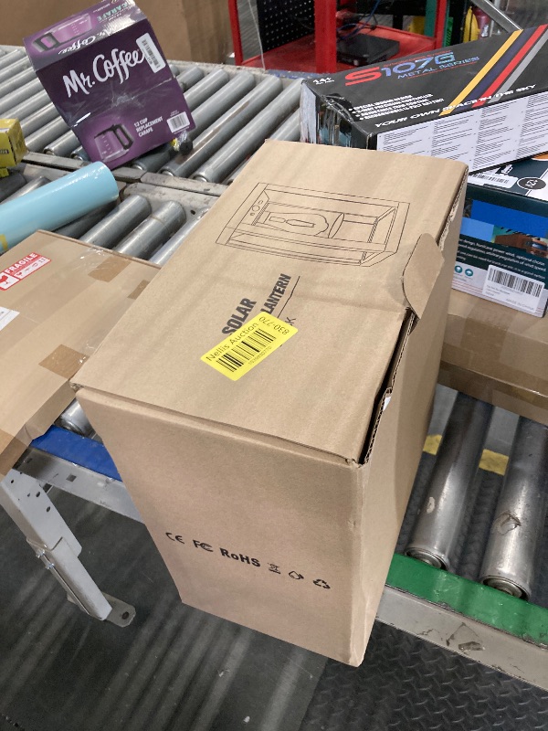 Photo 1 of ***MISSING HARDWARE***
APONUO Solar Outdoor Wall Lights with 3 Lighting Modes, Motion Sensor Waterproof Wall Lanterns, Wireless Dusk to Dawn Solar Sconce Lights for Porch, Garage, Patio, Yard (2 Packs)