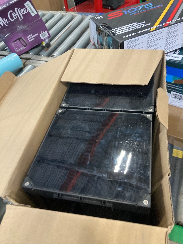 Photo 1 of ***MISSING HARDWARE***
APONUO Solar Outdoor Wall Lights with 3 Lighting Modes, Motion Sensor Waterproof Wall Lanterns, Wireless Dusk to Dawn Solar Sconce Lights for Porch, Garage, Patio, Yard (2 Packs)