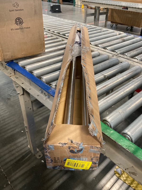 Photo 1 of ***missing parts*** Zenna Home Rustproof Double Shower Curtain Rod, Double Shower Rod, No Drill Tension or Permanent Mount Shower Rod, Extra Space for Curtain and Liner, Adjustable 44 to 72 Inches, Chrome