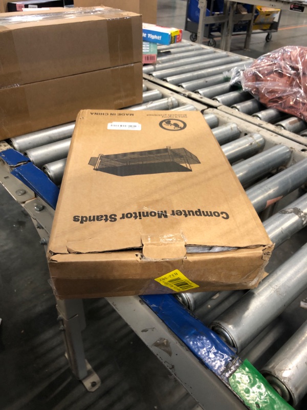 Photo 1 of ** PINK**
OPNICE Desk Organizers and Accessories, 2-Tier Computer Monitor Stand Riser with Drawer and 2 Pen Holders, Laptop Stand, Office Desk Accessories for Office Supplies, Blue