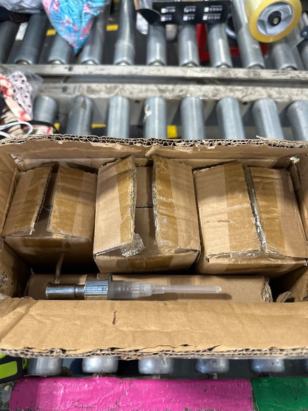 Photo 1 of **NEEDS TO BE CLEANED** Bathroom Accessories Set, 6-Piece Bathroom Accessory Set, Toothbrush Holders Set, Soap Dispenser, Vanity Tray, Tumbler, Cotton Swab Jars, Bathroom Organizer for Modern Bathrooms(DARK GREY)