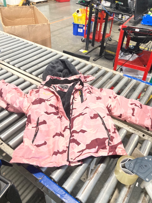 Photo 1 of ***Missing zipper*** MOERDENG Women's Waterproof Ski Jacket Warm Winter Snow Coat Mountain Windbreaker Hooded Raincoat Jacket