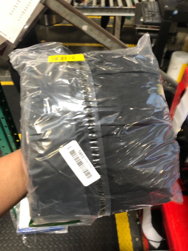 Photo 1 of 1 Pack Black Table Clothes for 4 Foot Rectangle Tables, One-Piece Wrinkle Resistant Stretch Spandex Table Covers with Skirt for Event Banquet Wedding Birthday Party