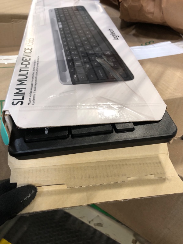 Photo 1 of ** BLACK**
HP 230 Wireless Keyboard - Wireless Connection - Low-Profile, Quiet Design - Windows & Mac OS - Laptop, PC Compatible - Shortcut Keys & Number Pad - Long Battery Life (?3L1E7AA#ABA),Black
