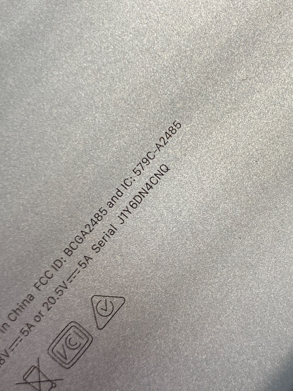 Photo 1 of ***LOCKED****Apple MacBook Pro Late 2021 with Apple M1 Pro chip (16-inch, 16GB RAM, 512GB SSD) Space Gray (Renewed)