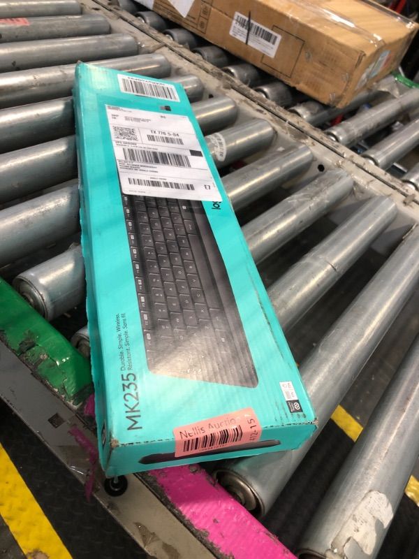 Photo 1 of Logitech MK235 Wireless Keyboard and Mouse Combo for Windows, USB Receiver, Long Battery Life, Laptop and PC Keyboard and Mouse Wireless