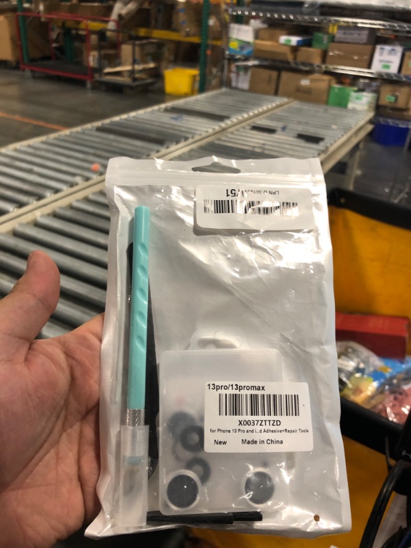 Photo 1 of LEAFE for iPhone 13 Pro and iPhone 13 Pro Max Camera Lens Replacement,2 Sets OEM Original Camera Glass Lens with Pre-Installed Adhesive+Repair Tools