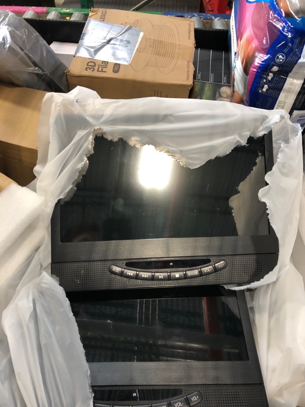 Photo 1 of 12.5" Dual Portable DVD Player for Car with 1080P HDMI Input, DESOBRY Car DVD Player Dual Screen Play A Same or Two Different Movies, 5 Hours Rechargeable, Support USB, Region Free