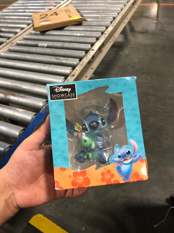 Photo 1 of **BROKEN EAR***Enesco Disney Showcase Lilo and Stitch Doll Mini Figurine, 2.5 Inch, Multicolor
