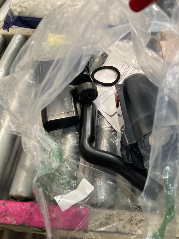 Photo 1 of ****MISSING PCS****   Candy Corded Stick Vacuum Cleaner, Powerful Suction Handheld Vacuum with One-Click Dust Disposal, 3-in-1 Use for Hard Floor, Ceramic Tile, 0.8 Liters Capacity, Easy Clean