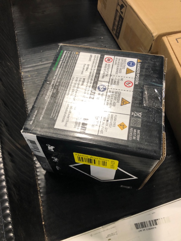 Photo 1 of Interstate Batteries YTX14-BS 12V 12Ah Powersports Battery 200CCA AGM Rechargeable Replacement for Motorcycles, ATVs, UTVs, Scooters, Snowmobiles (CITX14-BS)