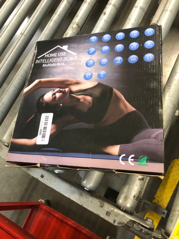 Photo 1 of Smart Body Fat Scale, Simple & Practical Body Fat Monitor, Digital Bathroom Scale with LED Screen, Bluetooth Bathroom Scale with LED Readout & App Tracking