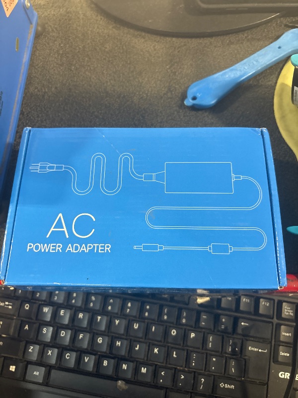 Photo 1 of 12V 2A Power Supply AC DC Adapter with 10 Tips, Universal DC in 12 Volt 2 Amp Power Cord, Converter Transformer 100-240v, 50/60HZ, 5.5x2.5mm DC Output Jack