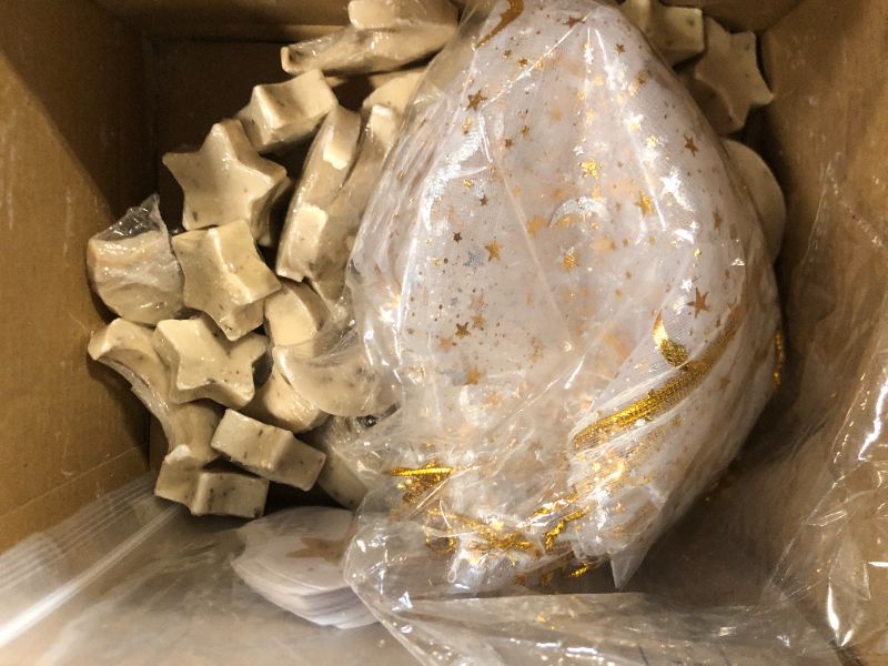 Photo 1 of *****MISSING PCS****  Dansib 50 Sets Baby Shower Favors Gifts Lavender Moon Twinkle Star Soaps for Guests with Thank You Cards Gender Reveal Party Decoration Women