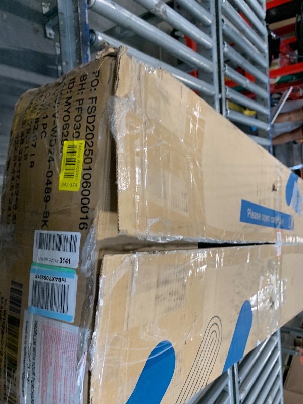 Photo 1 of ***MISSING HARDWARE***
JUMMICO Dresser for Bedroom, Wide Chest of Drawers with 5 Wood Dresser Drawers, TV Stand, Modern Design for Bedroom, Living Room, Hallway, and Entryway (Black)