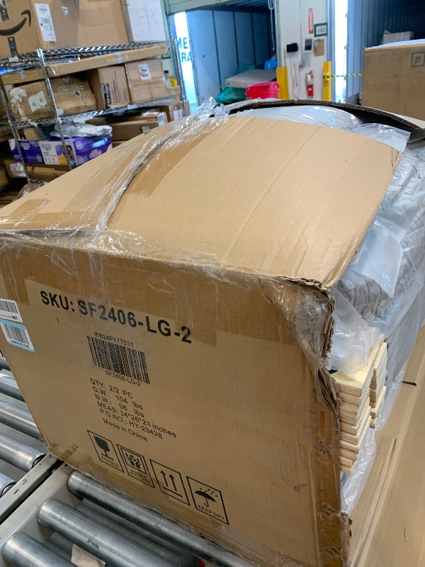 Photo 1 of **PARTIAL SET**PART 2 OUT OF 2***L Shaped Reversible Sleeper Sectional Sofa Couch Bed , Corduroy Convertible Pull Out Corner Sofa Lounge Couches Pullout Sofabed with Chaise Lounge, Cup Holders and USB Ports for Living Room Apartment