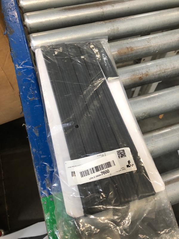 Photo 1 of 118 Inch Self-Adhesive Wedge Weather Stripping Door Seal & Window Insulation - Soundproof Gap Filler, Draft Stopper Foam Tape for Door Frame, Black