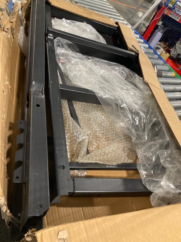 Photo 1 of **DAMAGE/  CROOKED RAILING** VEVOR Top Automotive Creeper, Engine Creeper 42.5"-64.8", 400 LBS Capacity High Top Creeper, 4 Swivel Caster Wheels, Padded Deck, Creeper for Home Garage, Workshop Repair Maintenance