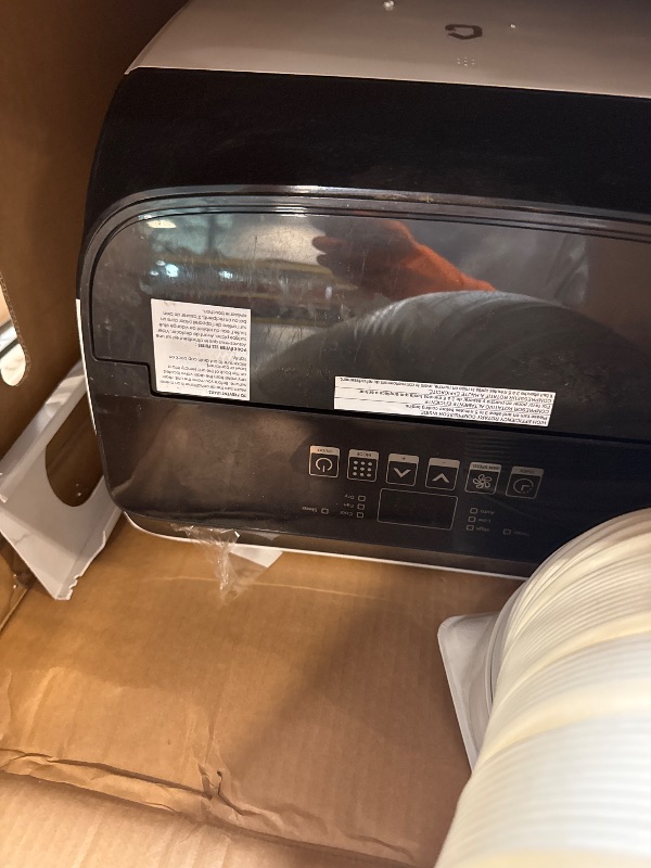 Photo 1 of ** VERY USED / UNTESTED **  GarveeLife 14,000 BTU Portable Air Conditioners - Smart AC Units Cold with Drainage-free 48db Quiet Cooling within 750 sq.ft, Remote Control 24H Timer/Dehumidifier/Fan Modes for Bedroom Room Indoor