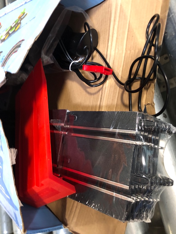 Photo 1 of ***missing parts***Carrera GO!!! 63503 Official Licensed Mario Kart Battery Operated 1:43 Scale Slot Car Racing Toy Track Set with Jump Ramp Featuring Mario and Luigi for Kids Ages 5 Years and Up