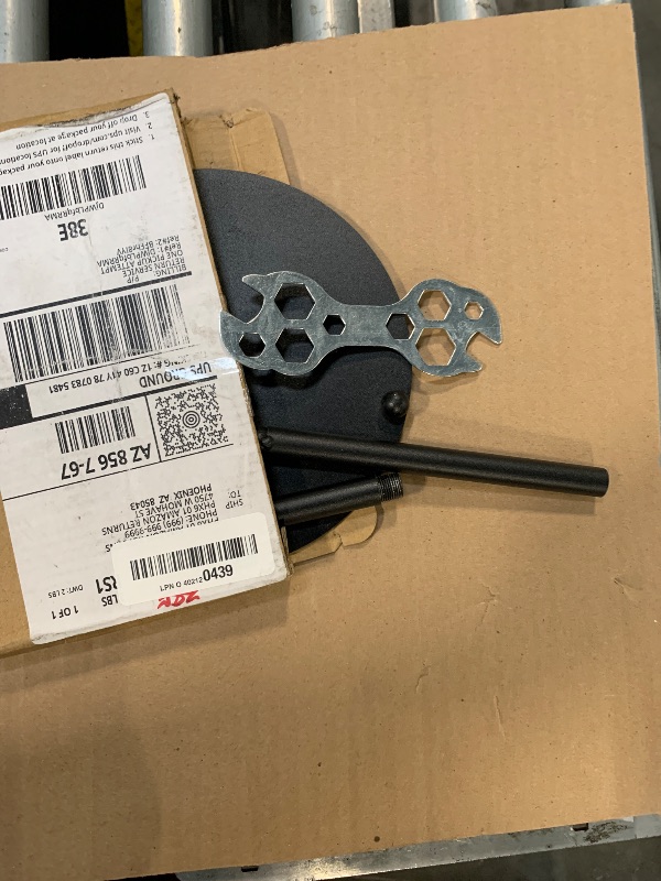 Photo 1 of ***PARTS MISSING****MorningRo Paper Towel Holder Countertop Kitchen Decor and Accessories Black Metal Farmhouse Large Tissue Stand Gifts for Women Mom Grandma, 3D Hand Painting Pattern, Weighted Base(Tulip)LPNO402120439
