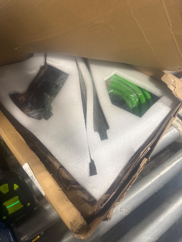 Photo 1 of ***Missing pieces***YAMATIC Pressure Washer Gun and Hose, 50 FT Flexible Hose with Stainless Steel Extension Power Washer Wand, 3/8" Swivel Quick Connect & M22-14mm Adapter Replacement for Ryobi Simpson Honda (Green)