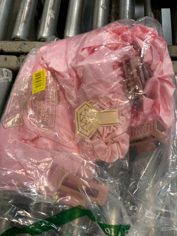 Photo 1 of ***Missing Bride's and all socks/ Only Bridesmaids'***
Bonuci 24 Pcs Bride Bridesmaid Robes Set of 6 Bridal Silk Satin Robes for Wedding Bachelorette Party Bridal Shower Gifts(Pink and White)