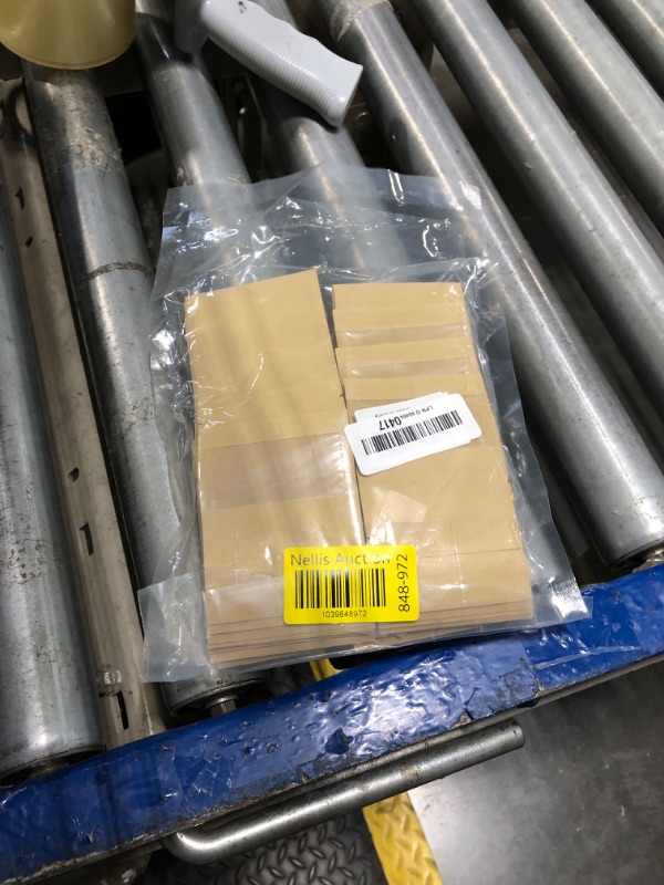 Photo 1 of 100 Pcs Small Resealable Seed Envelopes, Mini Zip Lock Kraft Bags with Window, 2.7"x3.5" Coffee Sample Bags Resealable Ziplock Bags, Small Business for Samples Bags, Food Storage Bags