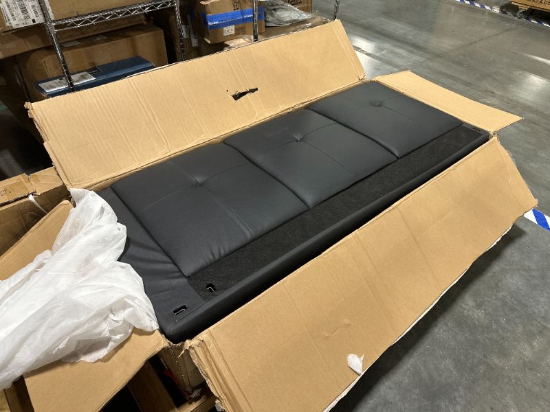 Photo 1 of [JUST ONE BASE CORNER PIECE, PARTIAL] FONTOI Leather Sectional Couch, Modern L Shape 