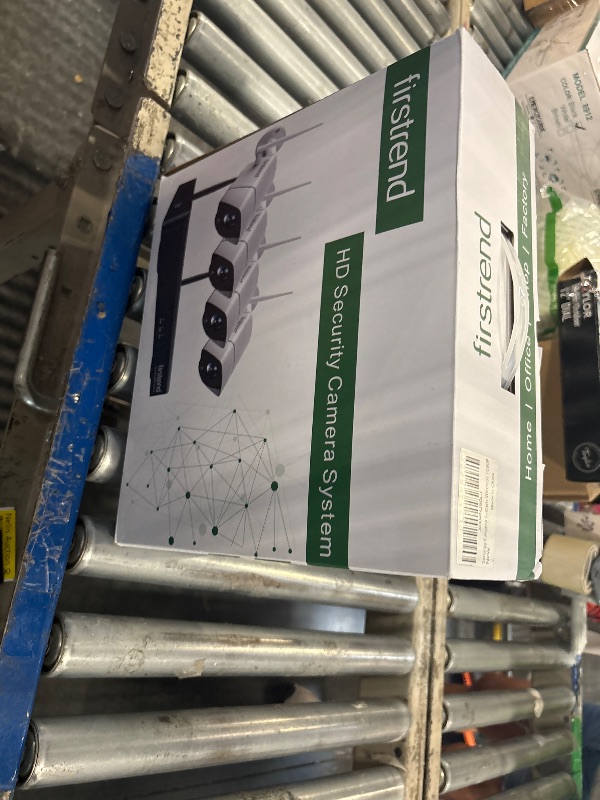 Photo 1 of Security Camera System: firstrend Wireless Cameras for Home Security 1080P 8CH with 4 pcs 2MP Cam Full HD 1TB HDD 24/7 Recording Surveillance Night Vision Motion Alert APP CCTV