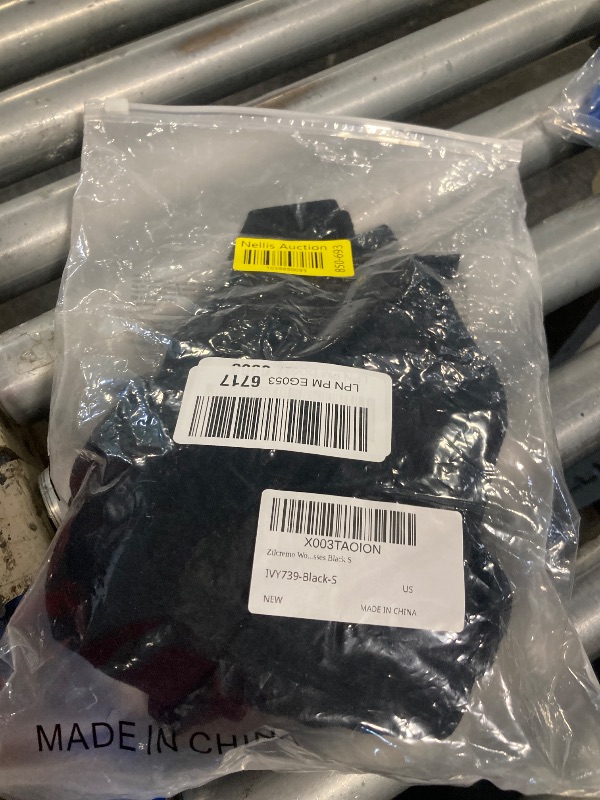 Photo 1 of ****USED****Zilcremo Women's Summer Casual Loose Sundress Long Dress Sleeveless V Neck Split Tshirt Maxi Dresses Black S