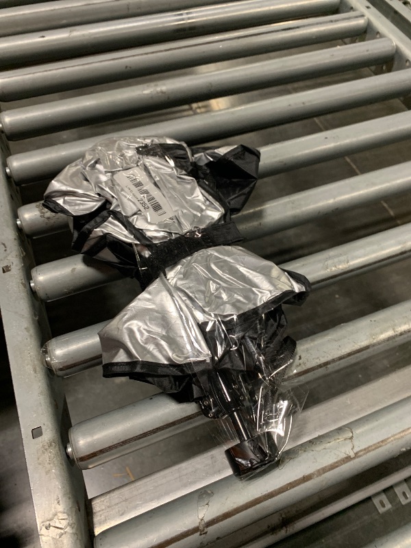 Photo 1 of [2025 Upgrade] Car Windshield Sun Shade Umbrella - [10 Fiberglass Ribs][360° Bendable][100% Sun Block] [240T Thickened Titanium Silver ] Ice-Shield Protect Car from Sun Rays Heat Damage 57" x 31"