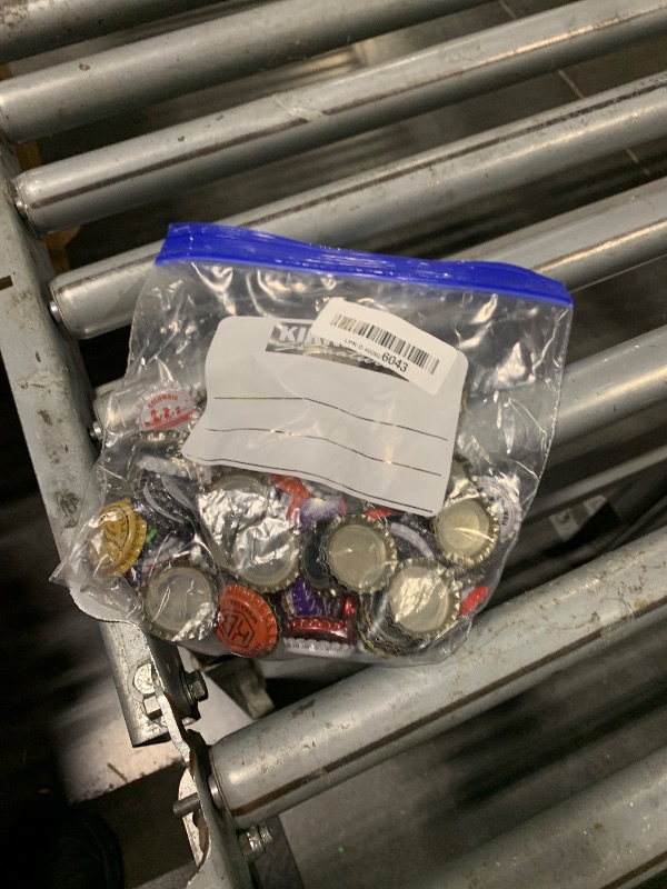 Photo 1 of 100 Craft Beer Bottle Caps, Few Repeats, No Dents, Huge Variety of Assorted Crown Caps