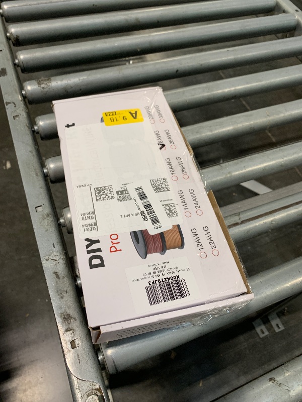 Photo 1 of 18 AWG Stranded Wire Spool, 16.5ft Each in 8 Colors - Silicone Electrical Tinned Copper Wire, 18 Gauge Flexible Hook Up Wire Kit for DIY, Automotive, Home, and Power Wiring