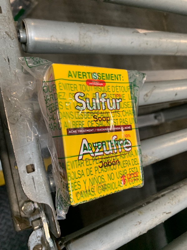 Photo 1 of **2PIECES**Biosulfur Grisi Acne Treatment Soap: Deep Cleansing, Acne-Fighting, Reduces Inflammation, Prevents Breakouts, Blackheads, Excess Oil, Sulfur Soap Bar, 4.4 oz, 3-Pack