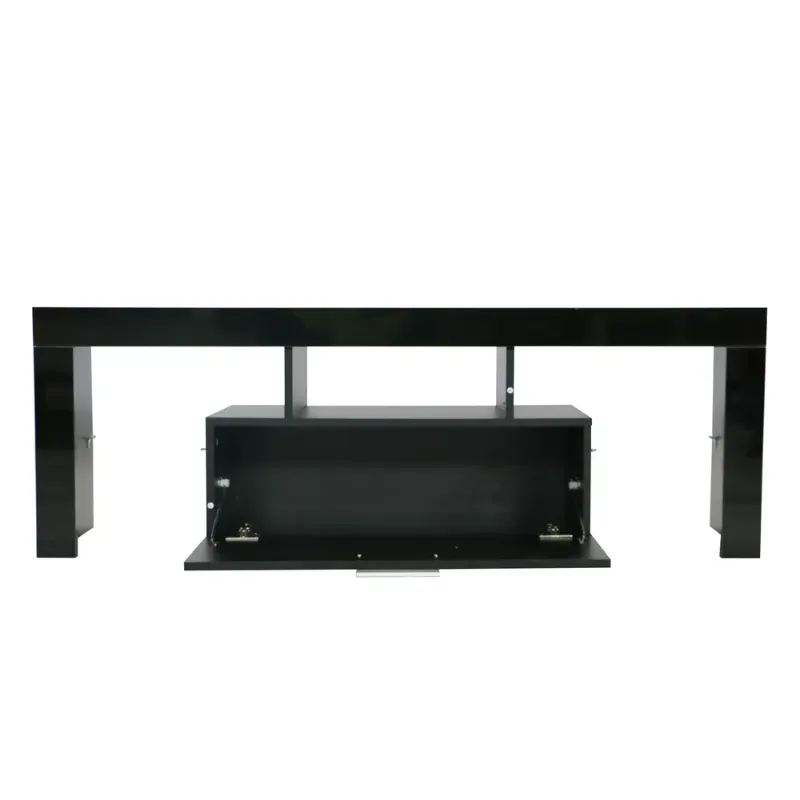 Photo 1 of **SIMILAR ITEMS**Henn&Hart Hanson, 70'' Rectangular TV Stand, Black Grain
